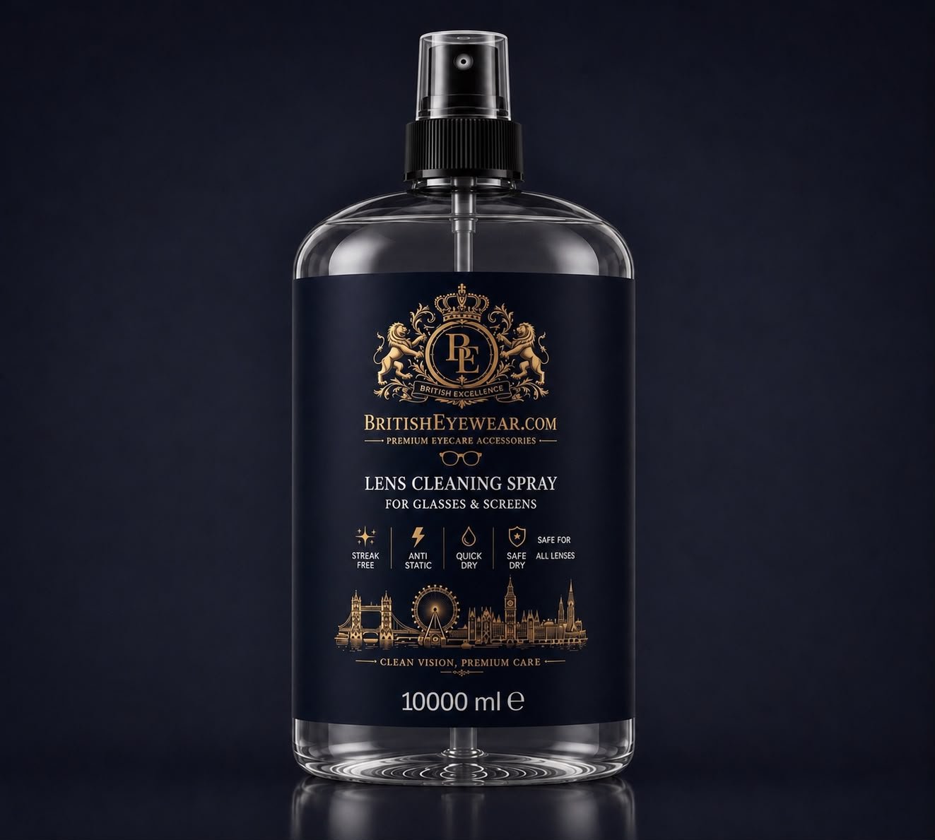 Gözlük Temizleme Spreyi 10.000 ml Blue