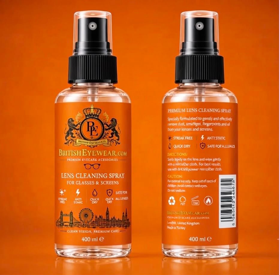 Gözlük Temizleme Spreyi 400 ml Orange