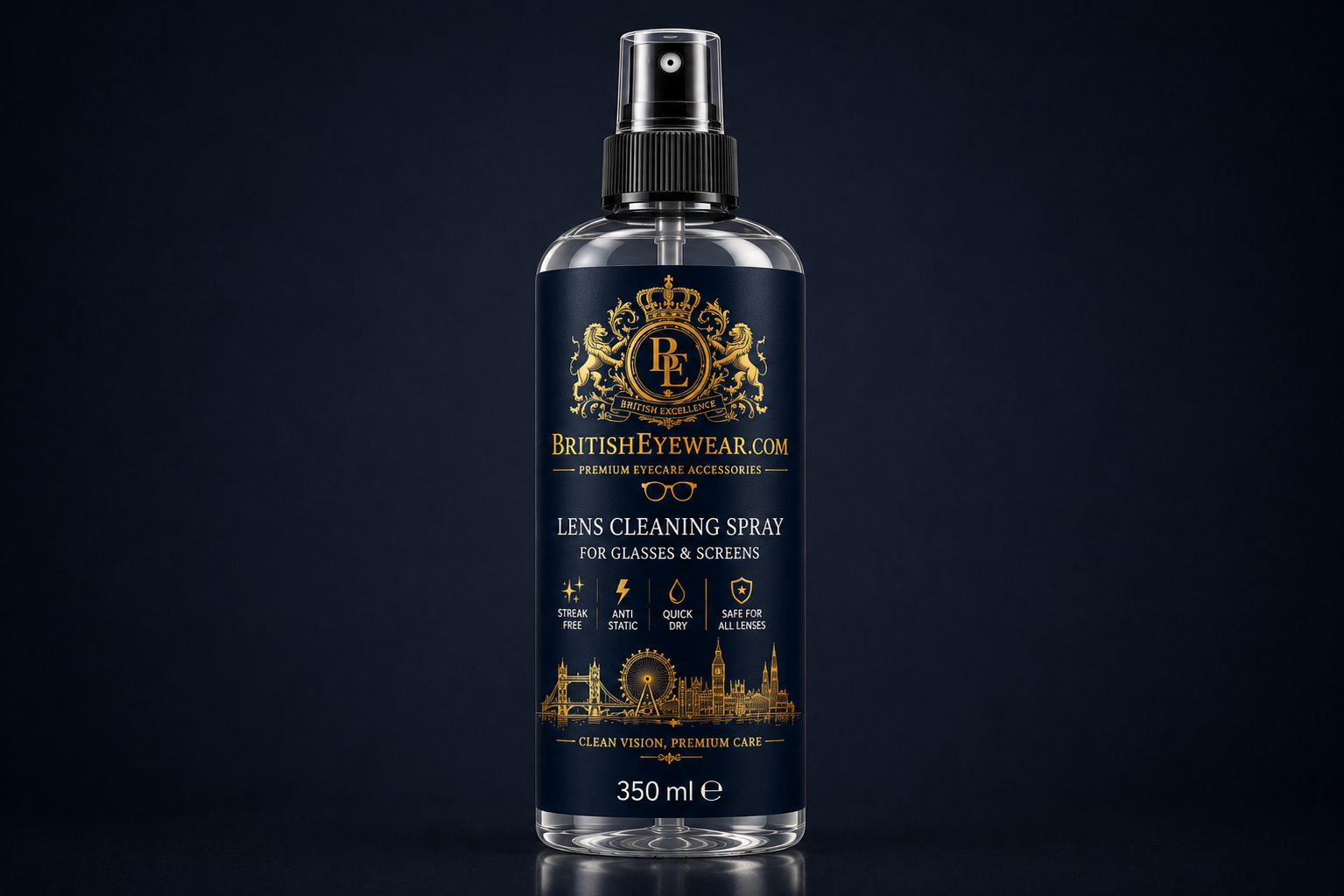 Gözlük Temizleme Spreyi 350 ml Blue