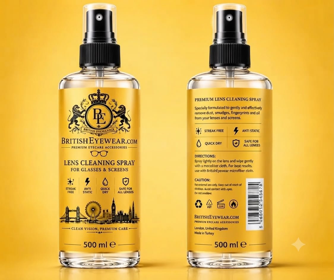 Gözlük Temizleme Spreyi 500 ml Yellow